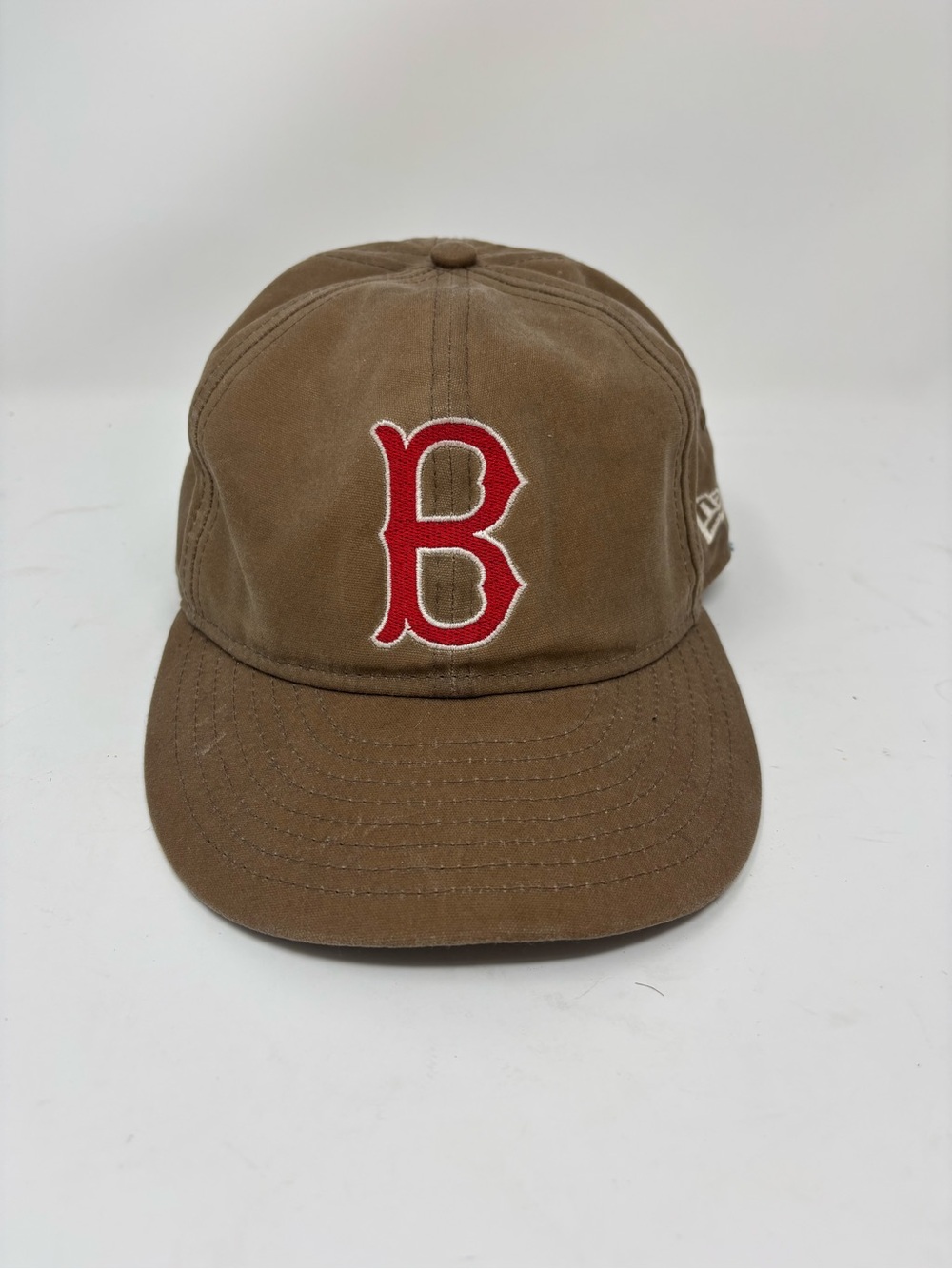 New Era Cooperstown Brown Boston Red Sox Adjustable Baseball Cap Men One Size